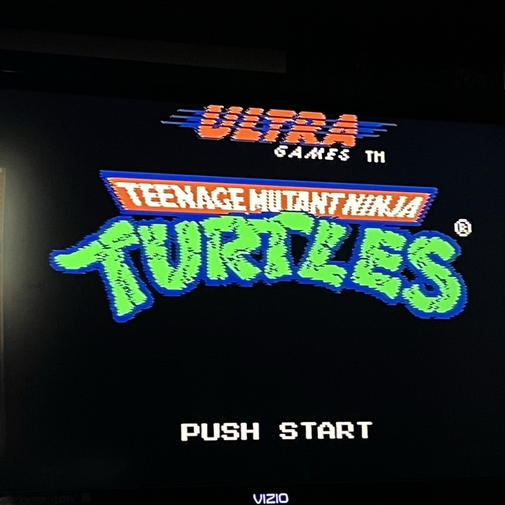 Teenage Mutant Ninja Turtles TMNT (Nintendo NES, 1989) Video Game Cartridge - Picture 9 of 9